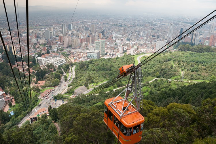 Naar Monserrate - Bogotá - Colombia